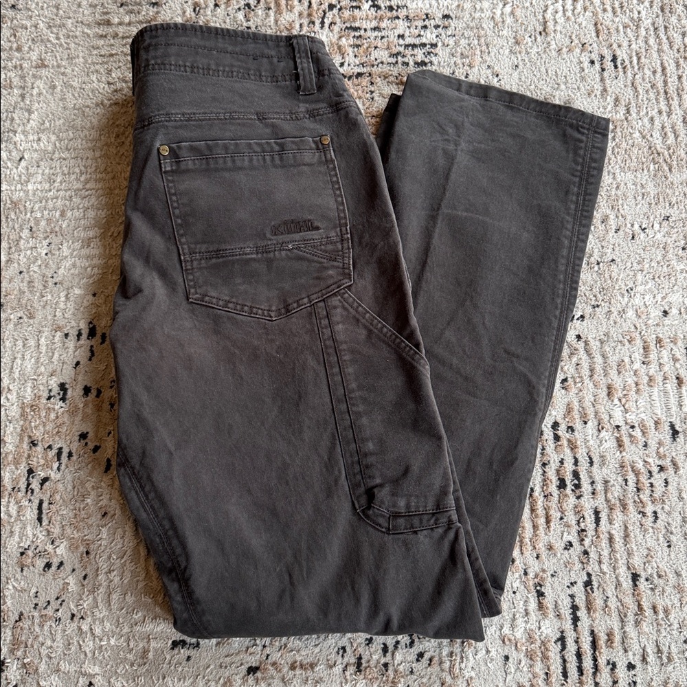 Kuhl Men's Charcoal Cargo Pants
